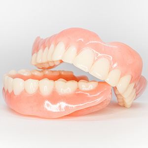 Full dentures can replace an entire arch of missing teeth